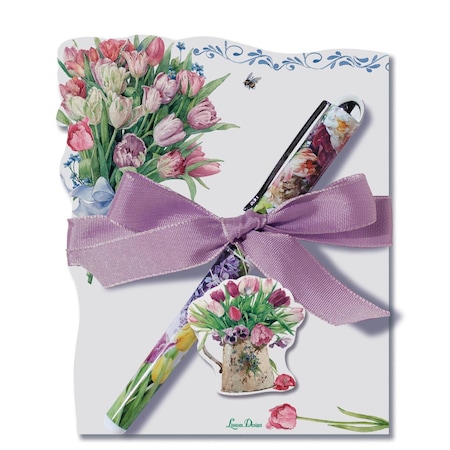 Davenport Flower Diecut Notepad DA3585508